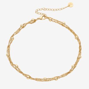 Mykonos Beaded Anklet